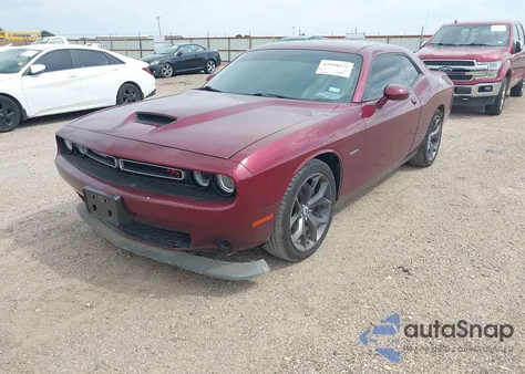 2019 Dodge Challenger R/T из США, поврежденный, VIN 2C3CDZBT9KH739853